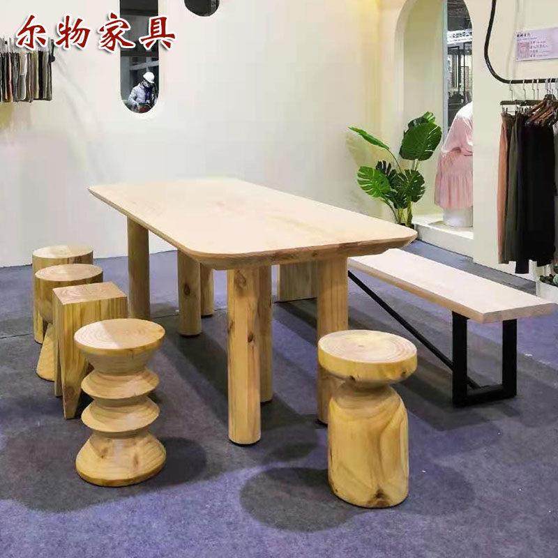 北欧实木墩子原木凳子酒店摆件床头柜凳茶几圆凳边几角几树桩木桩,住宅家具,矮凳,淘宝优惠券,粉丝福利购,淘宝优惠卷