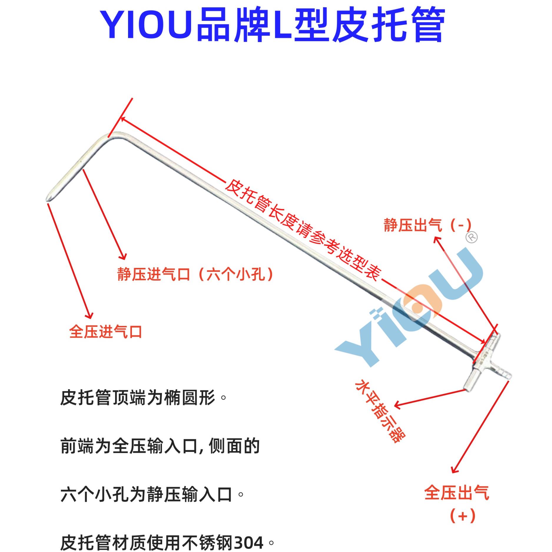 Yiou Yiyiou 6mm Care l型皮革Care s型靠背管8mm选购卡套可安装