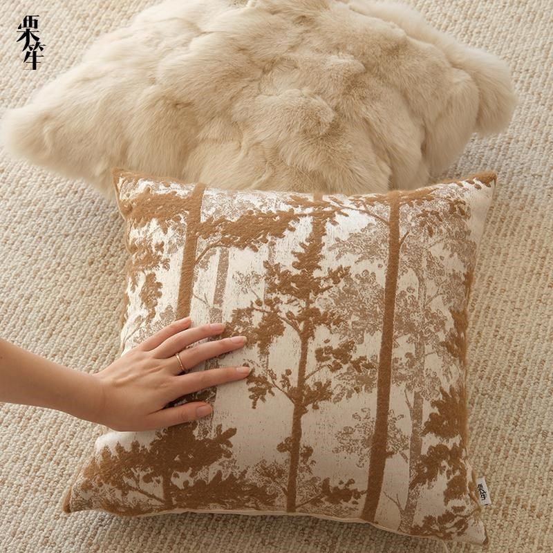 法式轻奢复古焦糖橙抱枕客厅沙发靠垫民宿靠枕艺术感抱枕套床头靠,居家布艺,靠垫/抱枕,淘宝优惠券,粉丝福利购,淘宝优惠卷