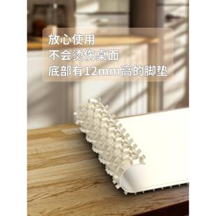 1米加长柔性暖菜板家用热菜神器可卷多功能饭菜保温板饭.菜加热垫