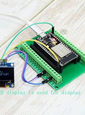 ESP32 38Pin开发板双核低功耗 双核心WiFi蓝牙绿色扩展板