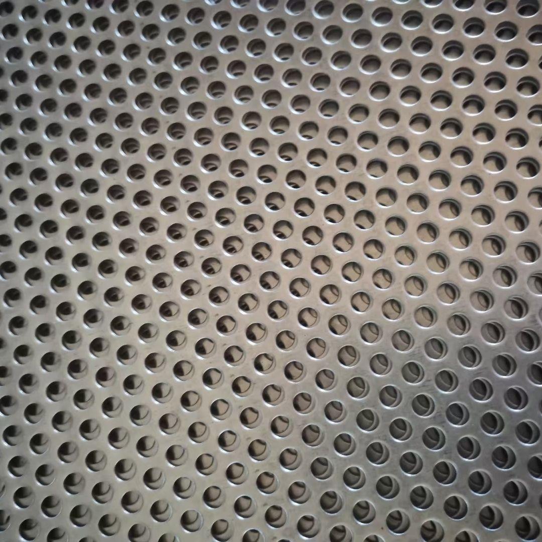 304不锈钢2mm冲孔板不绣钢带孔铁板多孔洞洞板圆孔网垫板冲孔网