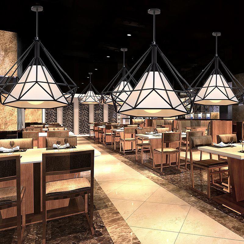 工业风吊灯网红火锅餐饮专用奶茶店饭馆烧烤现代简约商用店铺灯具