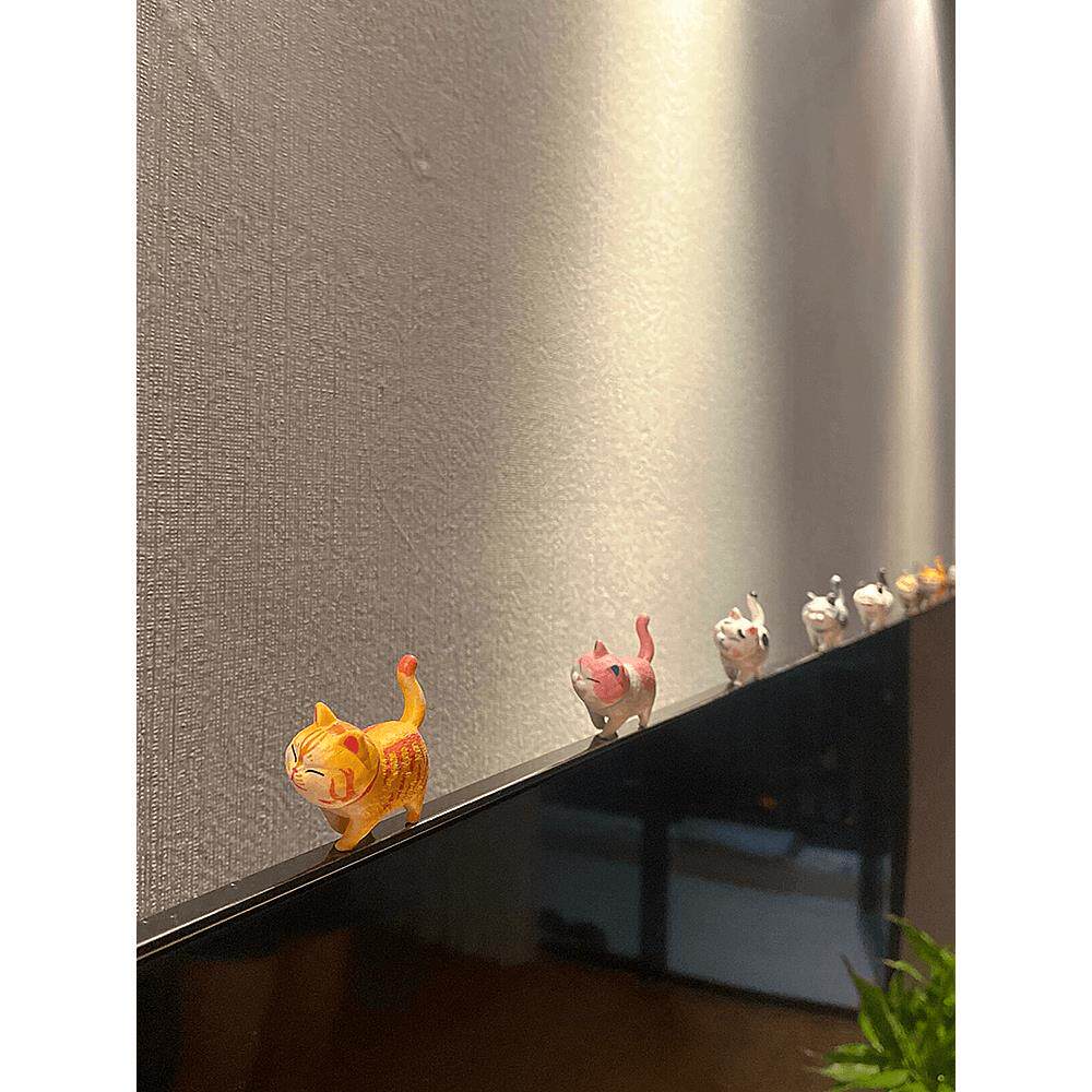 傲娇起司猫咪电视柜电脑背景墙家居装饰品摆件客厅桌面入户玄关