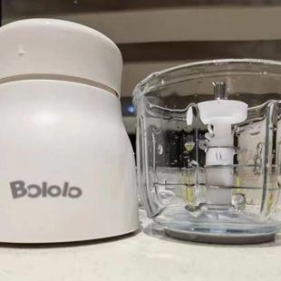 原装波咯咯宝宝辅食机MIni300毫升玻璃杯玻璃碗不锈钢刀架全钢刀