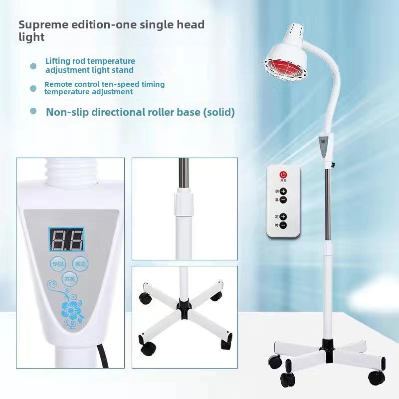 远红外理疗灯家用神灯加热灯烘焙灯美容院专用加热灯双头烘焙灯泡