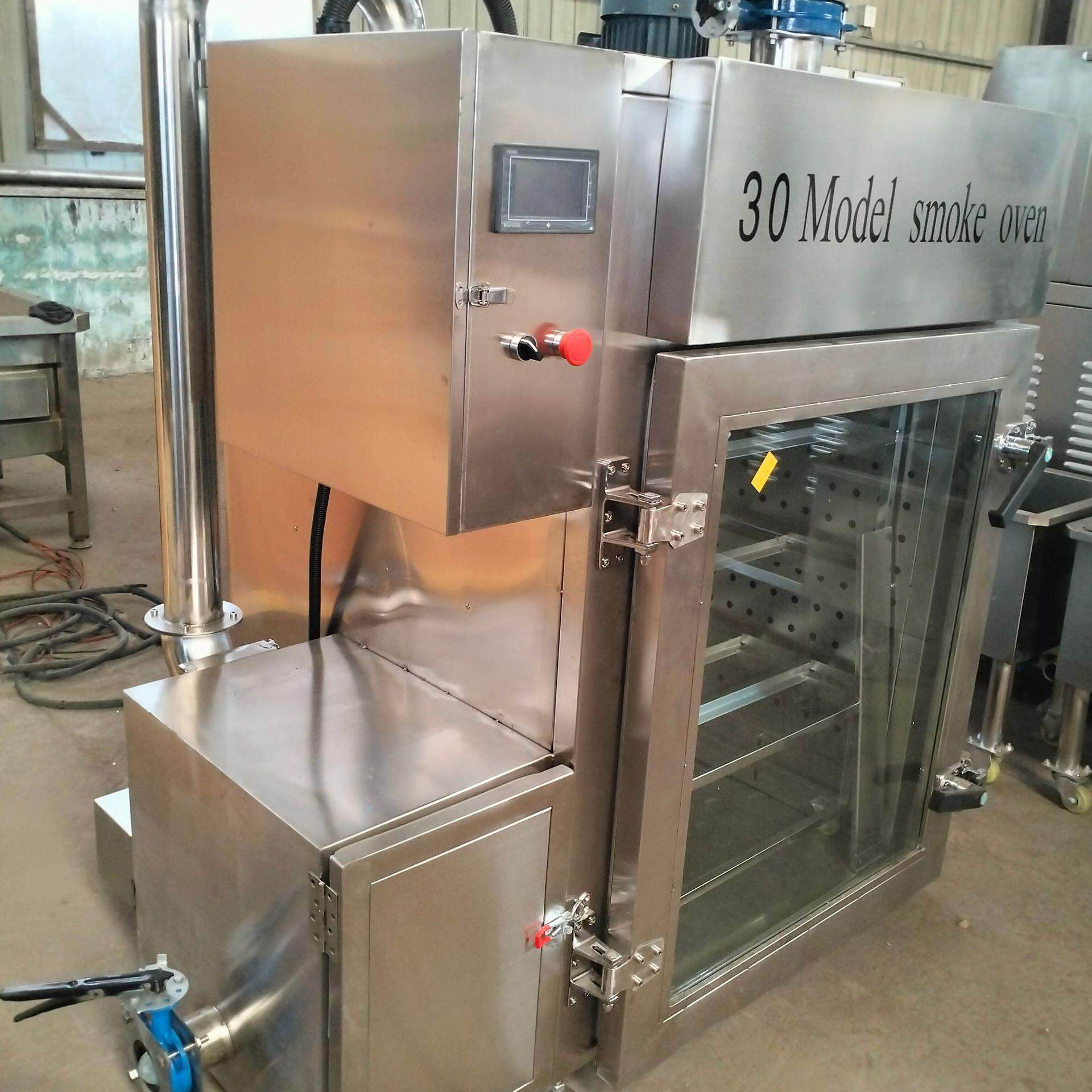 烟熏肠设备 全自动哈尔滨红肠烟熏炉腊肉烘烤上色烟熏箱炉,清洗/食品/商业设备,肉制品加工设备,淘宝优惠券,粉丝福利购,淘宝优惠卷