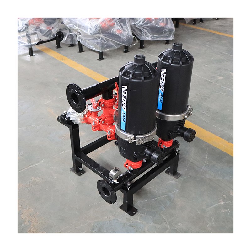 叠片过滤器水泵过滤器农业滴管微喷设备大棚碟片式自动手动过滤