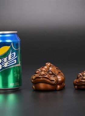 匠泽铜魂 紫铜貔貅瑞兽镇纸装饰家居客厅办公室工艺品把玩小摆件