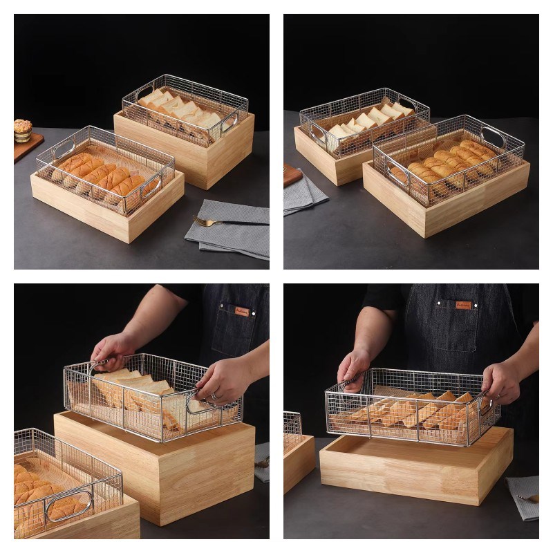 自助餐食物保温灯餐饮暖食品薯油条炸框不锈钢炸篮滤网加热灯商用