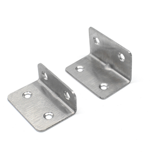 不锈钢角码 长短固定件4孔直角角铁不等边20L型连接件铁片50宽窄35