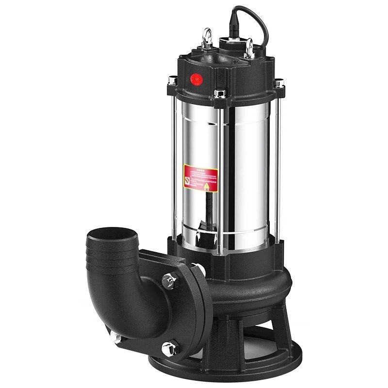 人民水泵强力切割式污水泵380v抽粪泥浆家用化粪池排污泵潜水泵