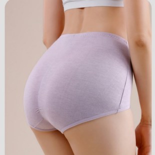 内裤女2024新款女士高腰三角裤裆部加长抗菌秋冬收腹保暖裤头纯棉