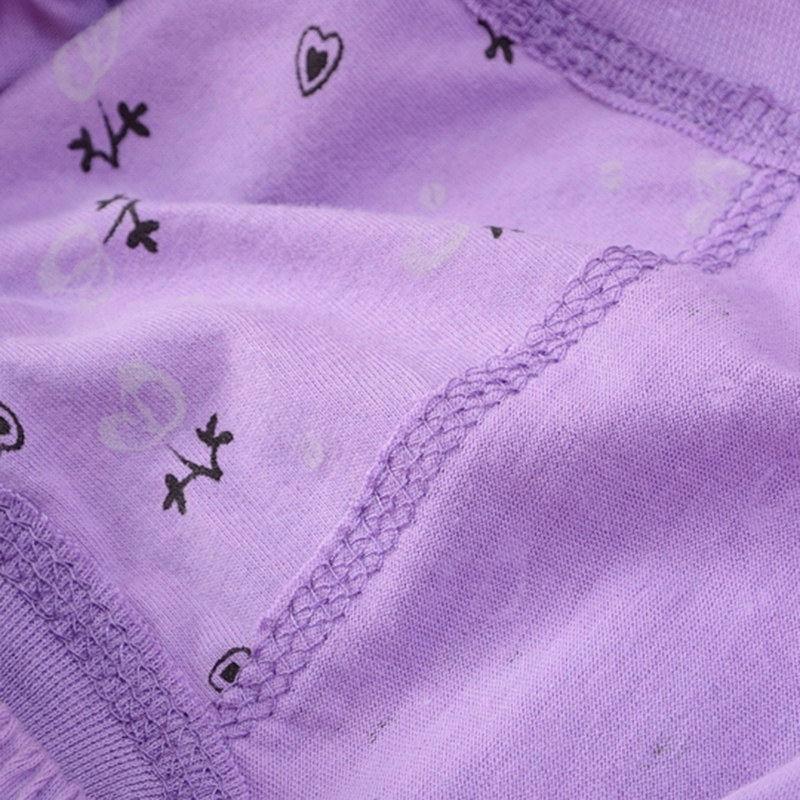 5条装 中老年内裤女士妈妈全棉高腰加肥大码三角内裤老人纯棉短裤