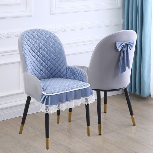 椅子套罩新款弧形椅套防滑餐椅套罩轻奢座椅套四季通用扶手椅套罩