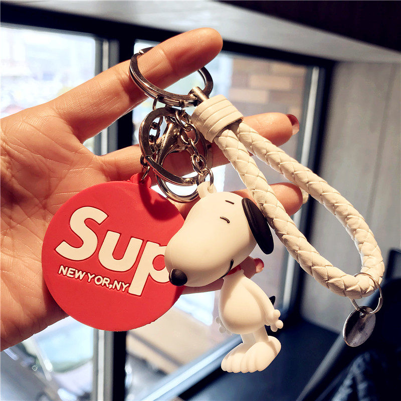 汽车钥匙扣女韩国可爱钥匙链个性创意情侣挂饰卡通包包挂件小礼物
