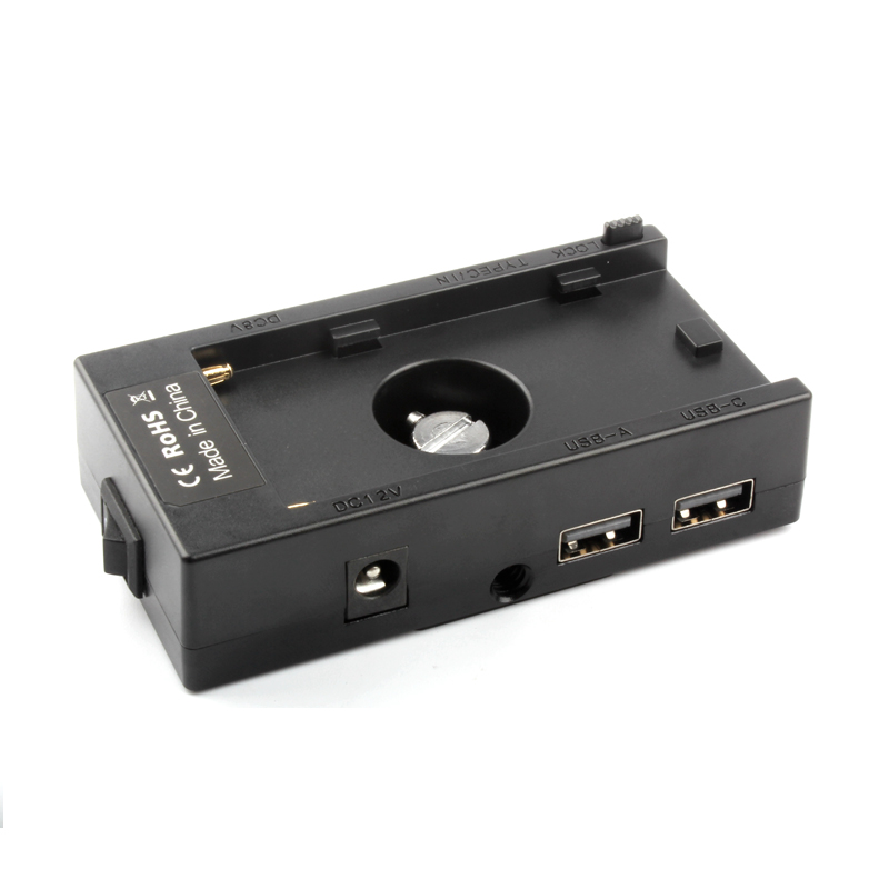 F970系列多功能接口电池转换器扣板NP-F550 F570 F770 F750 F960