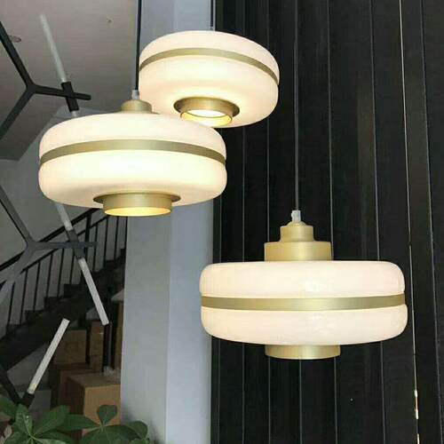 半月球吊灯创意个性服装店收银台装饰灯北欧简约现代餐厅灯卧室灯