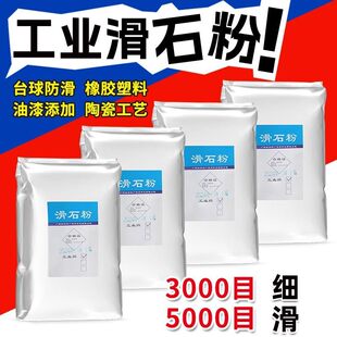超细超滑工业用滑石粉家用推拿树脂涂料腻子1250目5000目1万穿线