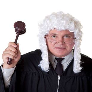 舞台演出表演宫廷假发法官律师头套男女儿童圣诞节表演道具假发