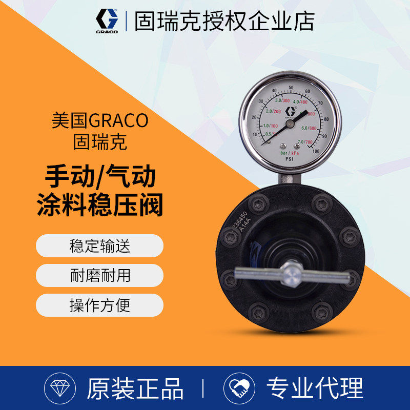 美国固瑞克气动涂料稳压
