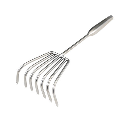 赶海工具不锈钢沙滩耙子农用挖地耙种花耙挖牡蛎螃蟹蛏子贝壳神器