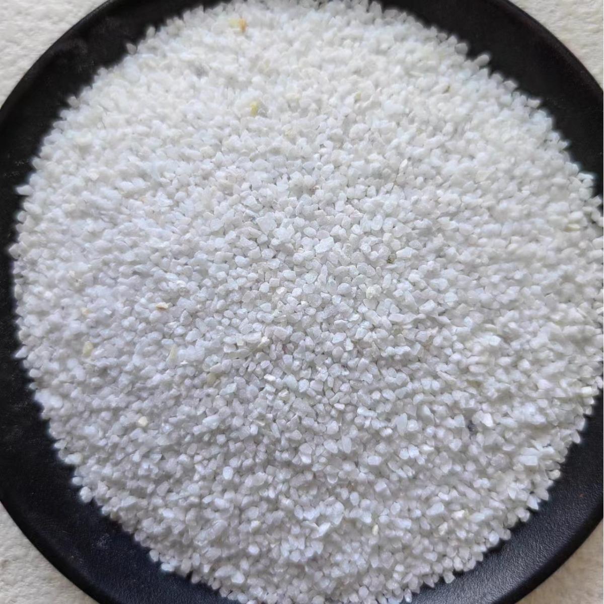 儿童沙石英砂 白色石英砂/粉过滤水石英砂沙坑海滩沙景观石英砂