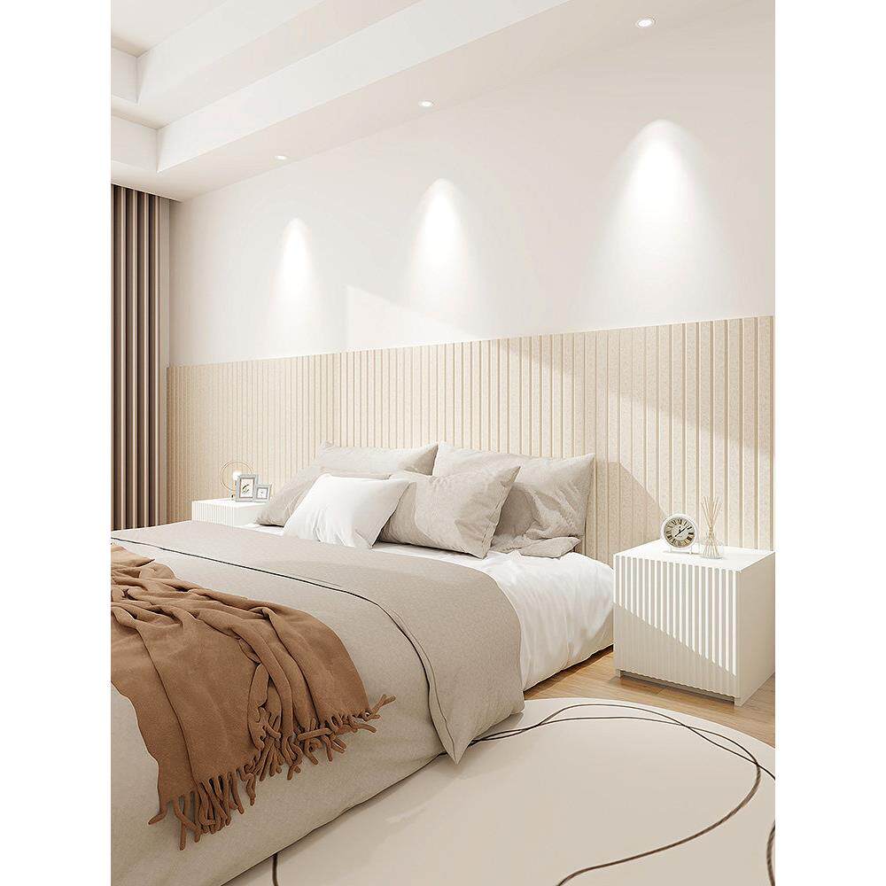 毛毡墙贴床头护墙板背景板卧室墙面装饰3d立体自粘防撞遮丑墙围贴