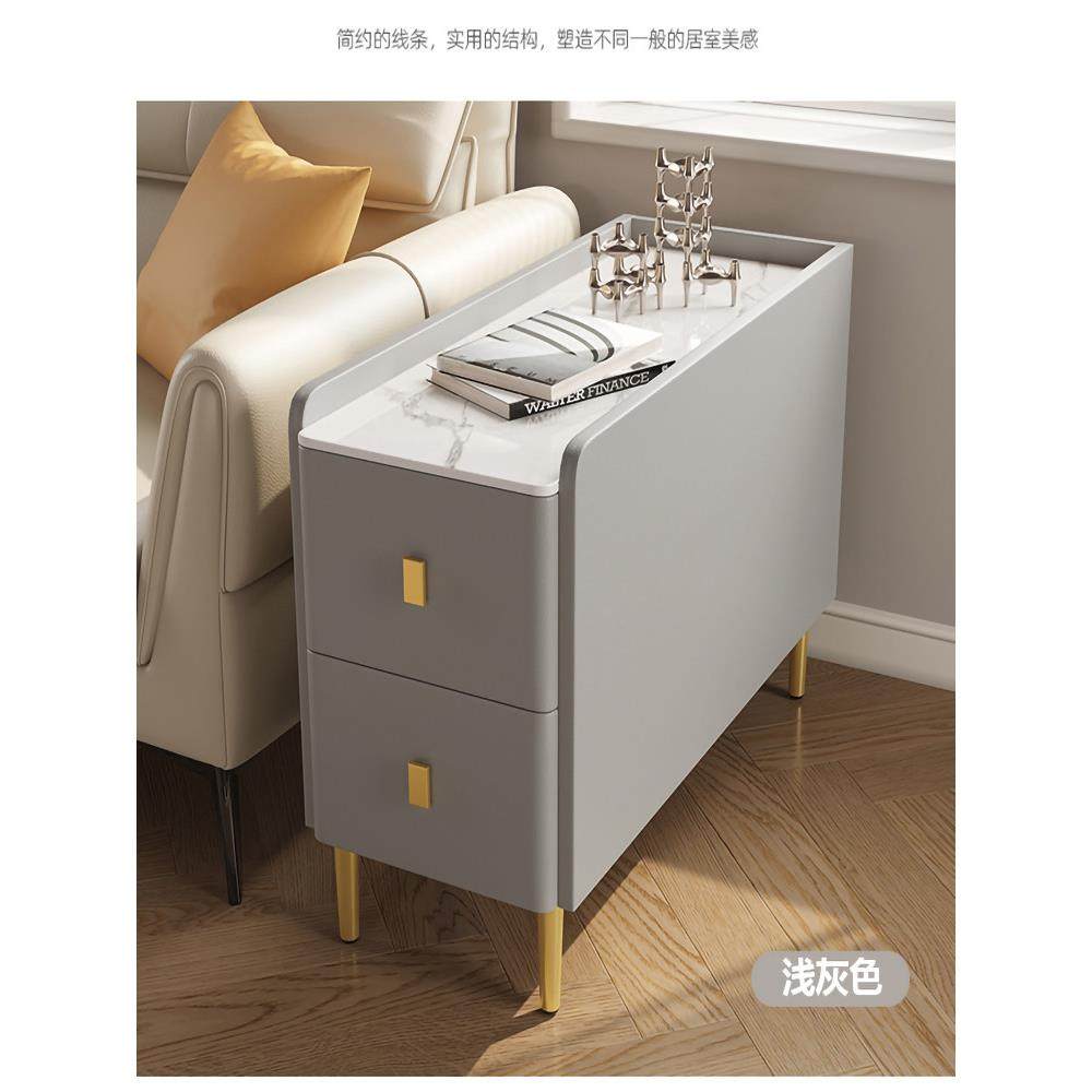 沙发边柜岩板侧边柜客厅边几轻奢角几茶几沙发储物收纳边柜,住宅家具,角几/边几,淘宝优惠券,粉丝福利购,淘宝优惠卷