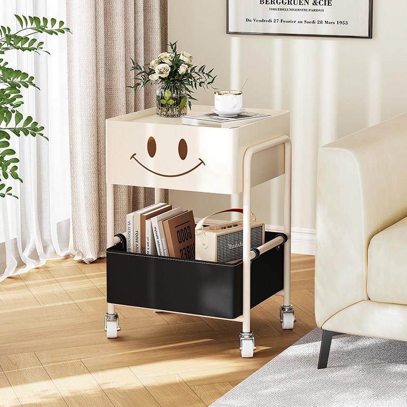 创意可移动边几铁艺沙发小茶几客厅零食小推车置物架设计师床头柜,住宅家具,移动边几/推车,淘宝优惠券,粉丝福利购,淘宝优惠卷