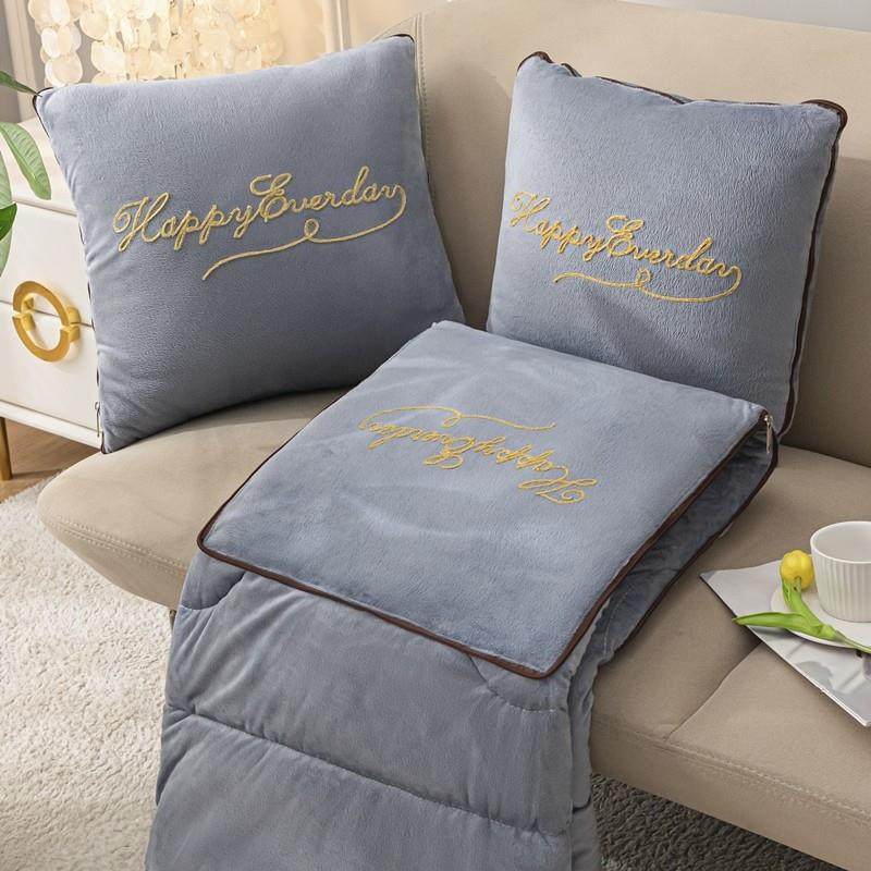 抱枕被子两用加厚二合一折叠汽车载枕头被办公室午睡毯子靠枕车用,居家布艺,抱枕被,淘宝优惠券,粉丝福利购,淘宝优惠卷