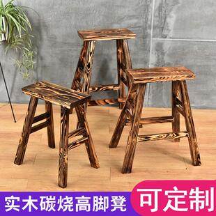 高脚凳吧台凳全国包邮松木梯凳实木凳子酒吧椅高腿椅子方凳餐凳