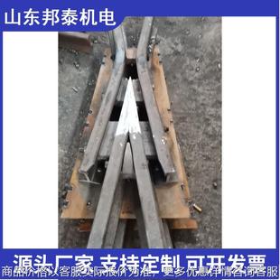 600轨距单开道岔配套产品 厂家批售矿用道岔岔芯 铁路用道岔岔芯