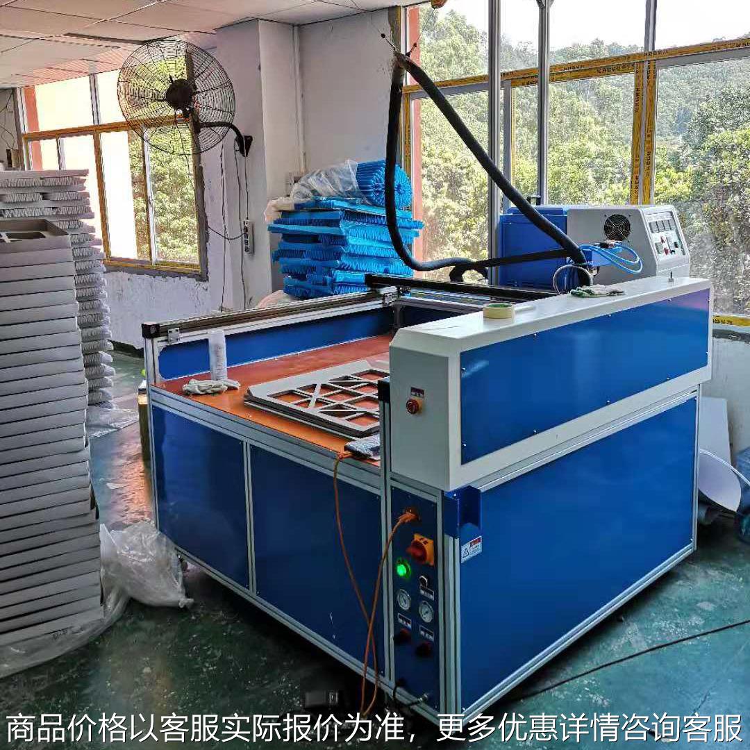 供应三轴热熔胶自动涂胶机三轴全自动点胶机空调过滤器自动点胶机