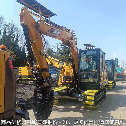 徐工75大功率55.8挖掘机换枕机改装工厂 铁路枕木机
