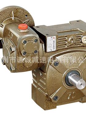 双级涡轮蜗杆减速机WPEDS70-120-1/200/300/400/500输出轴45MM