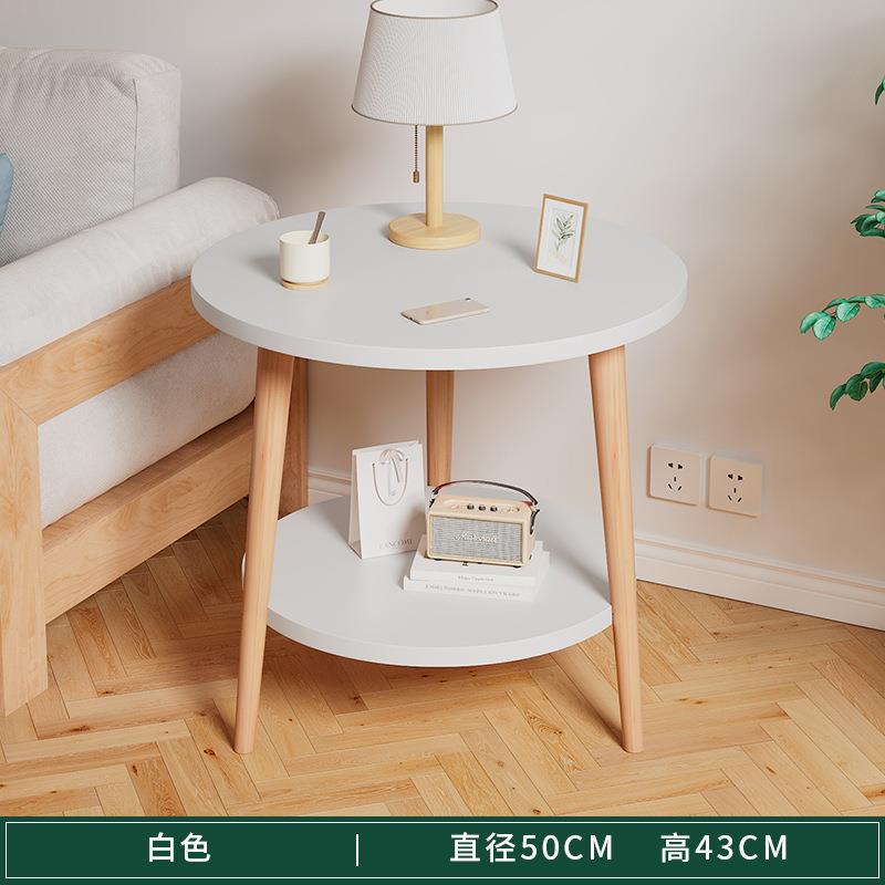 适合放阳台的桌子小桌子茶几客厅家用小户型简易小圆桌沙发边几简