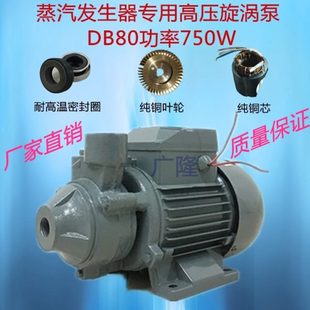 工业电动漩涡整烫锅炉蒸汽发生器增压机械密封冷热水泵750瓦DB80