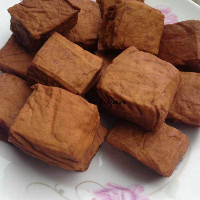 温州平阳特产 豆香干北港腾蛟大五香干 家乡风味 嫩豆腐干500g