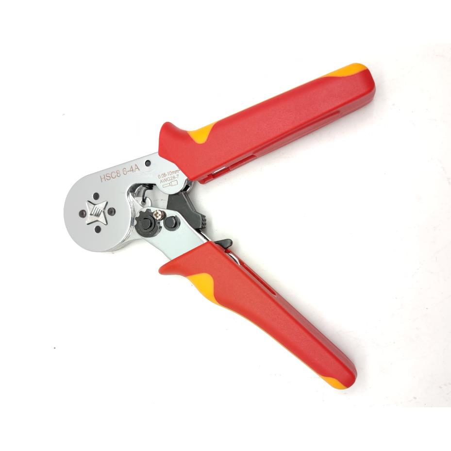 HSC8 6-4A欧式端子管型针型端头端子钳 压线钳 冷压钳0.25-10平方