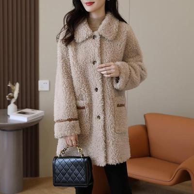 推荐2023海宁羊剪绒皮草外