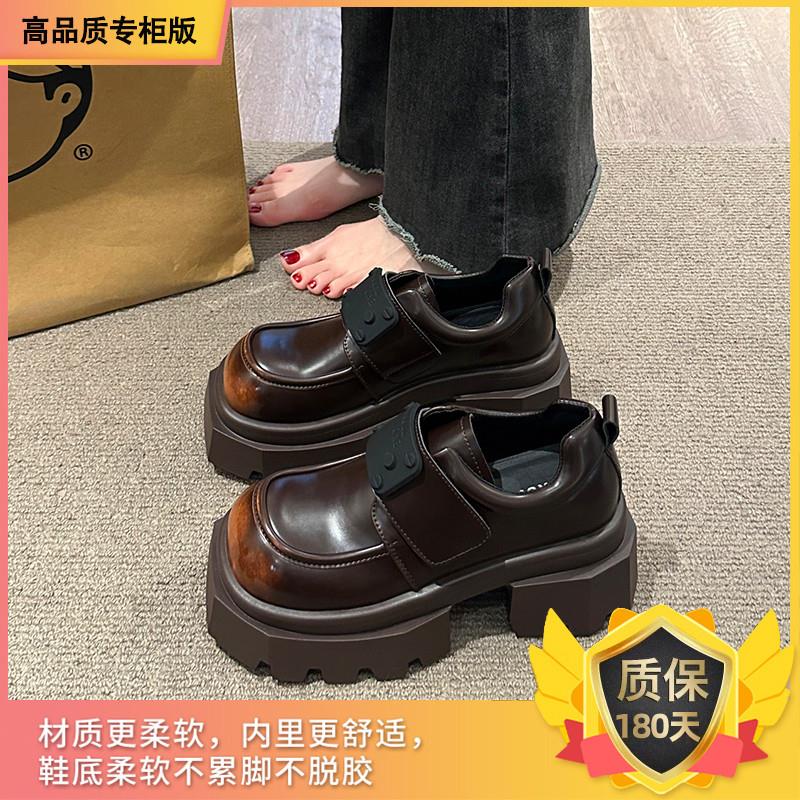 推荐复古森系皮带扣博肯鞋