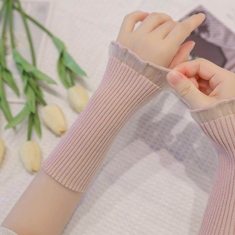 假袖子女百搭高档针织防脏