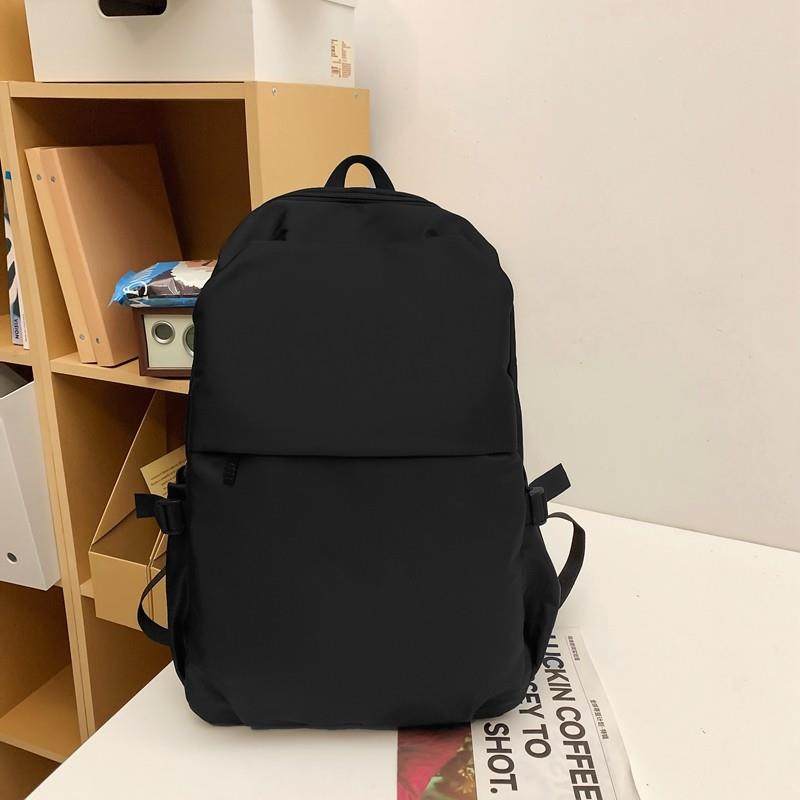 推荐双肩包男款大容量休闲旅行电脑背包男士简约百搭高中大学生书