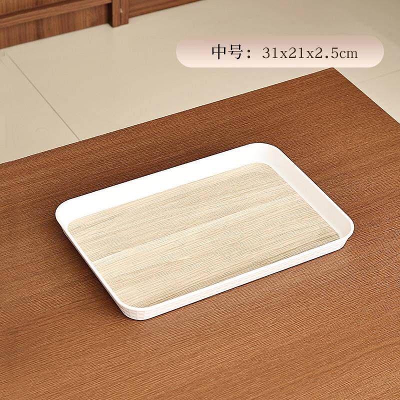 推荐高级感圆托盘家用酒店浴室台面护肤品置物盘卫生间收纳架子美