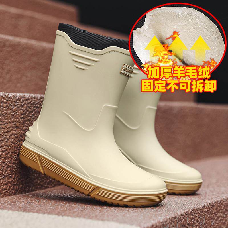 推荐新品高筒雨鞋男款防水