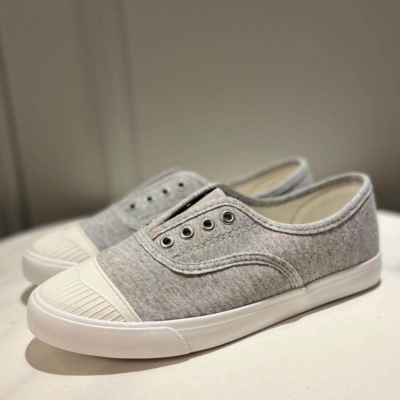 推荐2026夏季新款大头厚底帆布鞋百搭春款小白鞋女学生韩版丑萌板