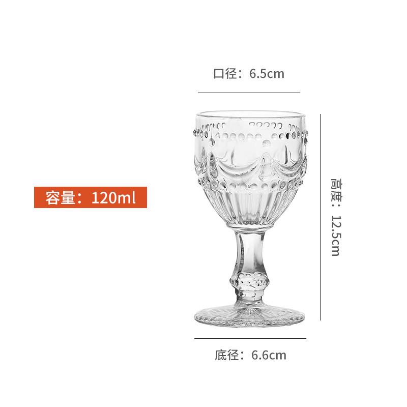 推荐新品宫廷加厚刻花高脚