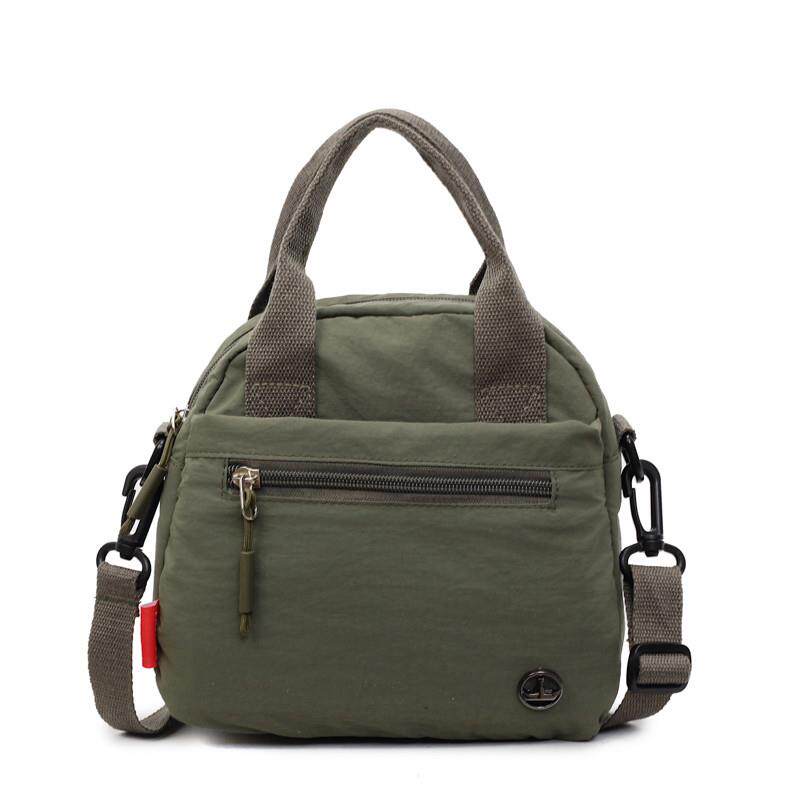 推荐2025新款尼龙布包女休闲百搭单肩斜挎包轻便女士手提小包包手