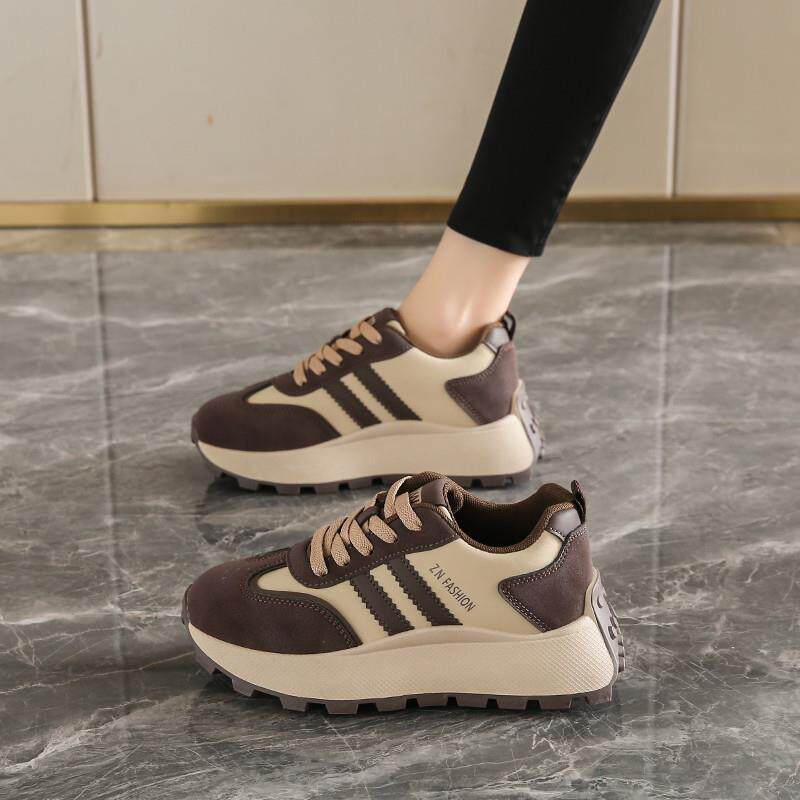 推荐软底踩屎感运动鞋女款四季显脚小阿甘鞋女轻便防滑减震跑步老